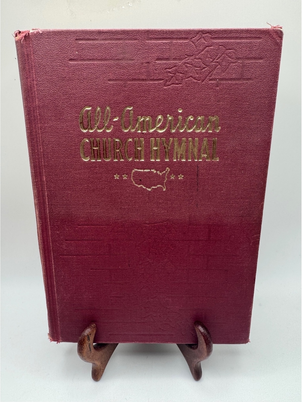 1957 All-American Church Hymnal 11th Edition Earl Smith John T Benson Vintage